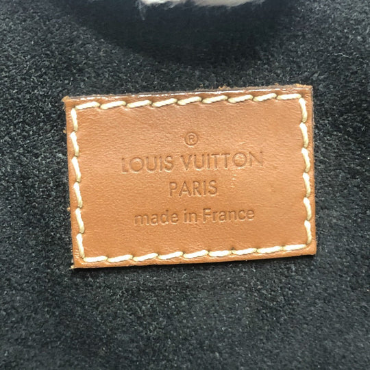 LOUIS VUITTON Handbag M41064 Monogram canvas Brown x black Monogram Pallas Women Used Authentic