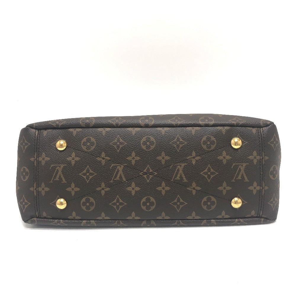 LOUIS VUITTON Handbag M41064 Monogram canvas Brown x black Monogram Pallas Women Used Authentic