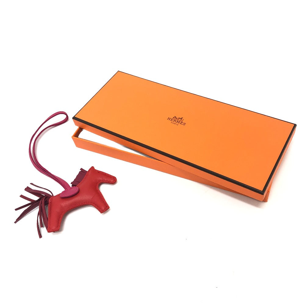 HERMES charm Anyo Miro Red Rodeo PM Women Used Authentic