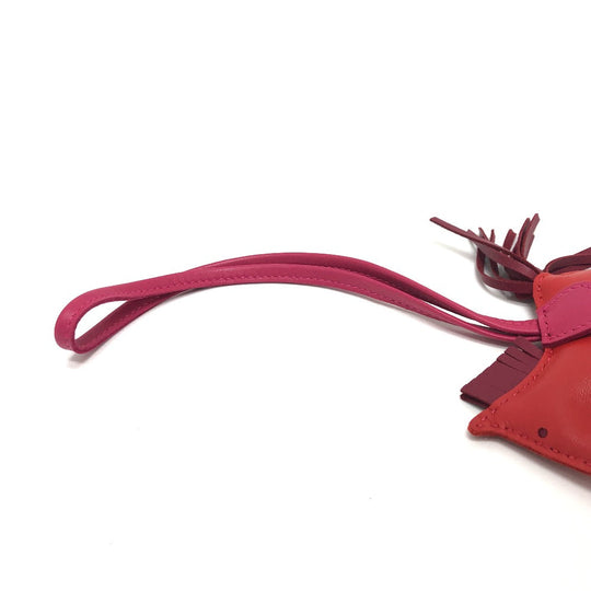 HERMES charm Anyo Miro Red Rodeo PM Women Used Authentic