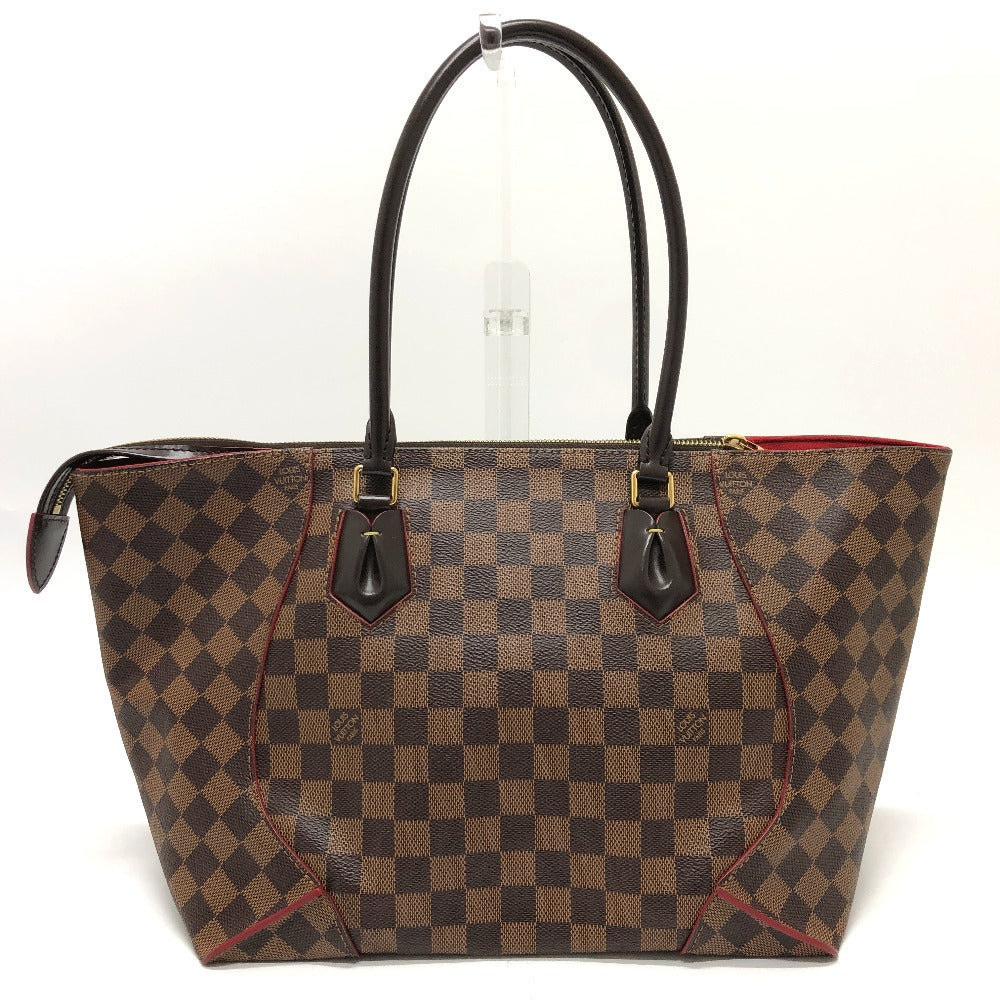 LOUIS VUITTON Shoulder Bag N41548  Damier canvas Brown Damier Kaisa Tote MM Women Used Authentic