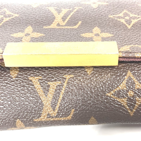 LOUIS VUITTON Shoulder Bag M40717 Monogram canvas Brown Monogram Favorit PM Women Secondhand Authentic