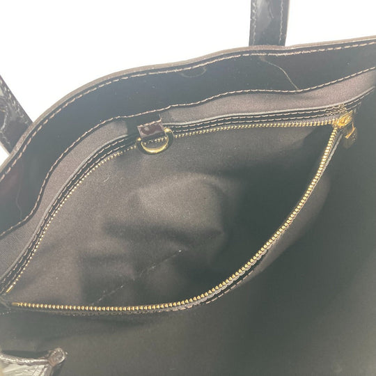 LOUIS VUITTON Handbag M93641 Monogram Vernis Purple type Monogram Vernis Wilshire PM Women Secondhand Authentic