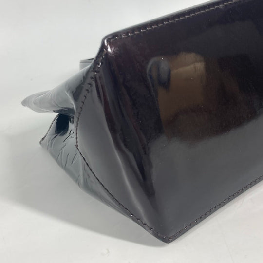 LOUIS VUITTON Handbag M93641 Monogram Vernis Purple type Monogram Vernis Wilshire PM Women Secondhand Authentic