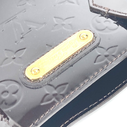 LOUIS VUITTON Handbag M93641 Monogram Vernis Purple type Monogram Vernis Wilshire PM Women Secondhand Authentic