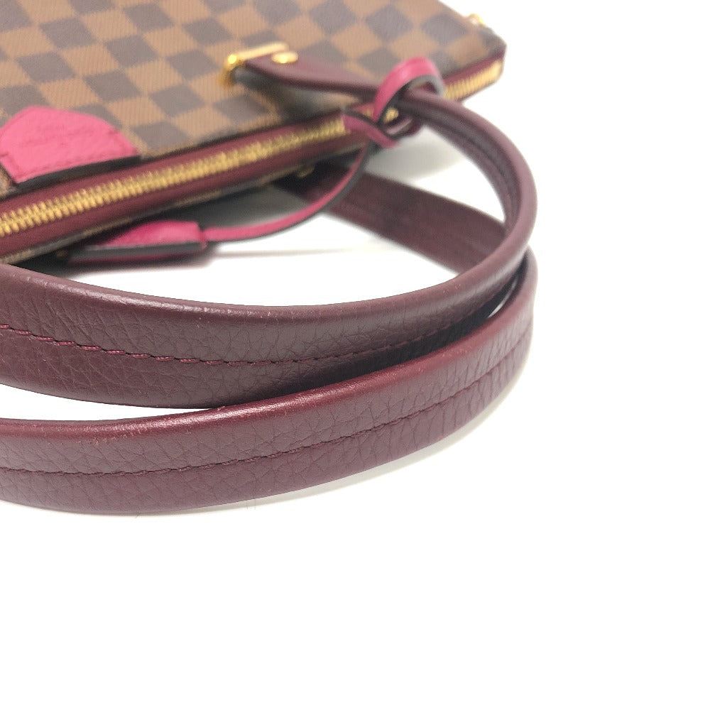 LOUIS VUITTON Handbag N41015 Damier canvas Brown x pink type Damier Hyde Park