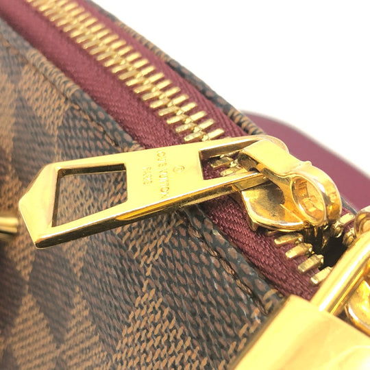 LOUIS VUITTON Handbag N41015 Damier canvas Brown x pink type Damier Hyde Park