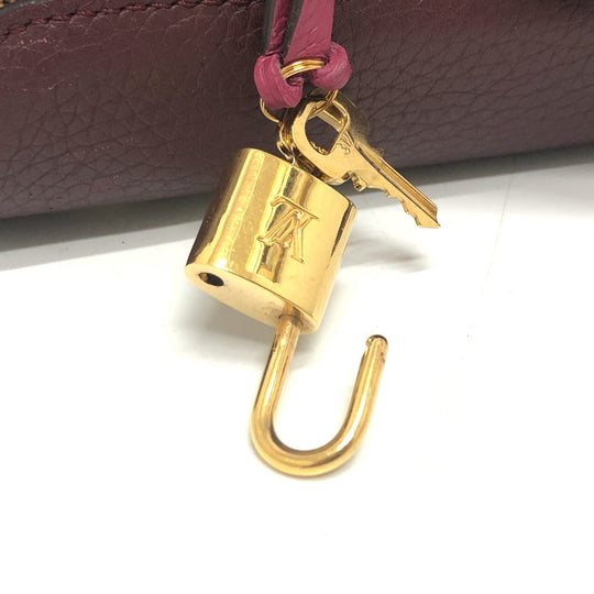 LOUIS VUITTON Handbag N41015 Damier canvas Brown x pink type Damier Hyde Park
