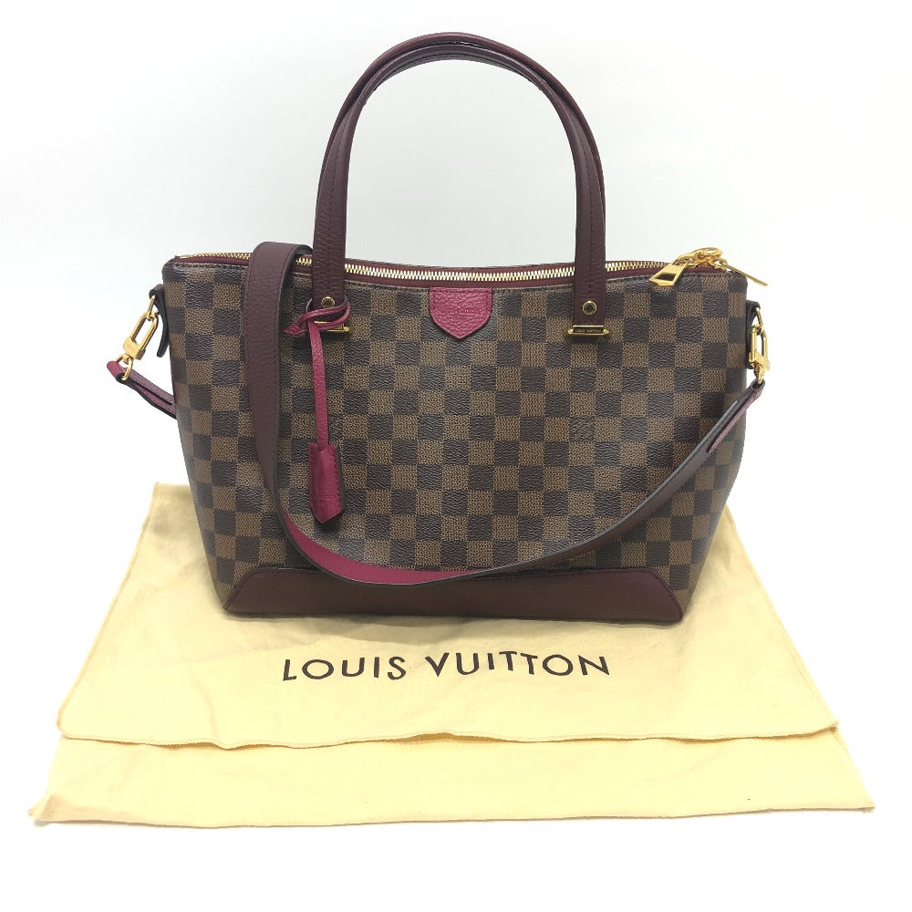 LOUIS VUITTON Handbag N41015 Damier canvas Brown x pink type Damier Hyde Park