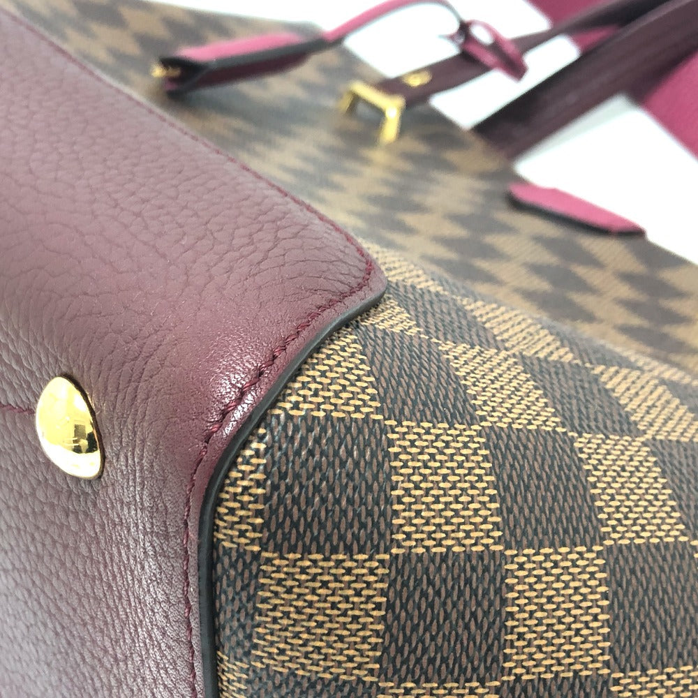 LOUIS VUITTON Handbag N41015 Damier canvas Brown x pink type Damier Hyde Park