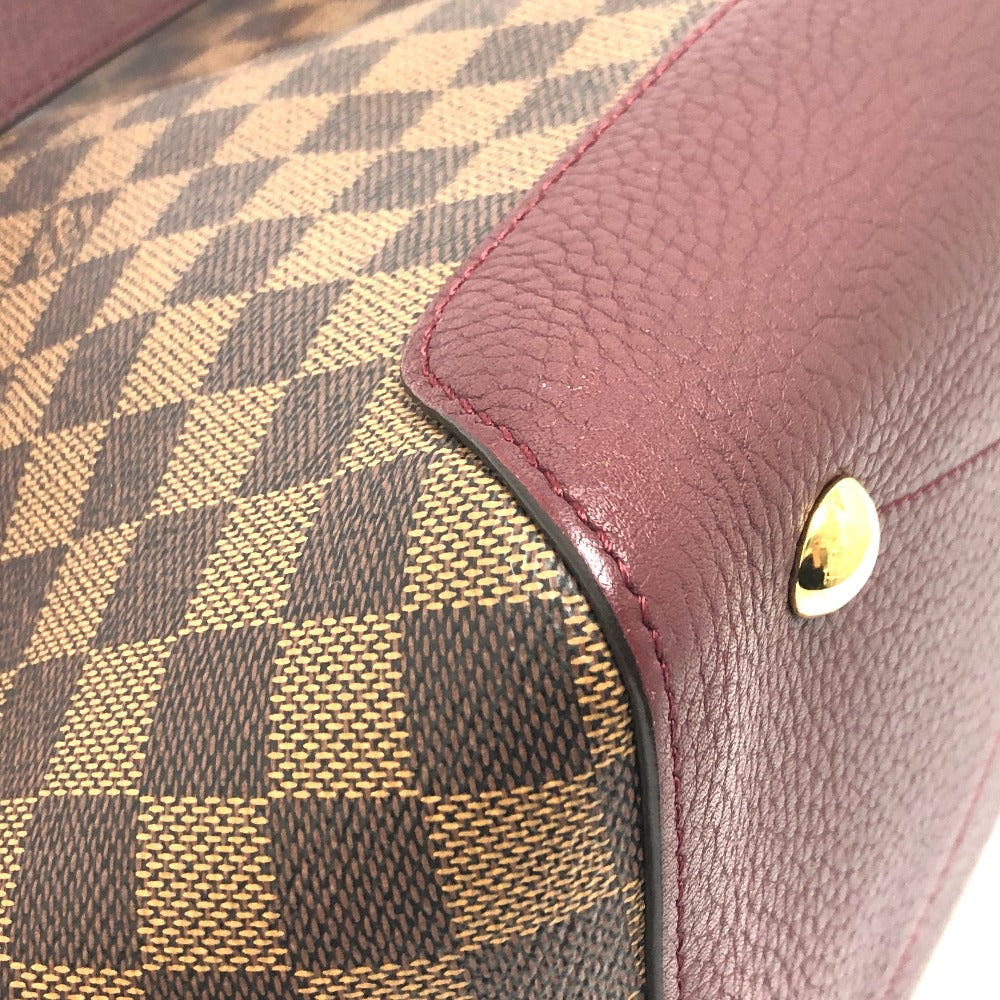 LOUIS VUITTON Handbag N41015 Damier canvas Brown x pink type Damier Hyde Park
