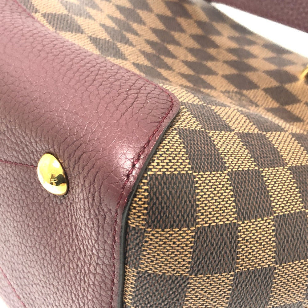 LOUIS VUITTON Handbag N41015 Damier canvas Brown x pink type Damier Hyde Park