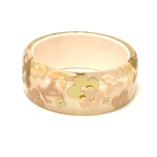 LOUIS VUITTON Bangle M65807 plastic pink Monogram Brasserie Farandole Women Used Authentic