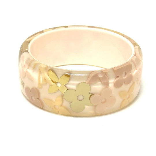 LOUIS VUITTON Bangle M65807 plastic pink Monogram Brasserie Farandole Women Used Authentic