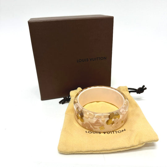 LOUIS VUITTON Bangle M65807 plastic pink Monogram Brasserie Farandole Women Used Authentic