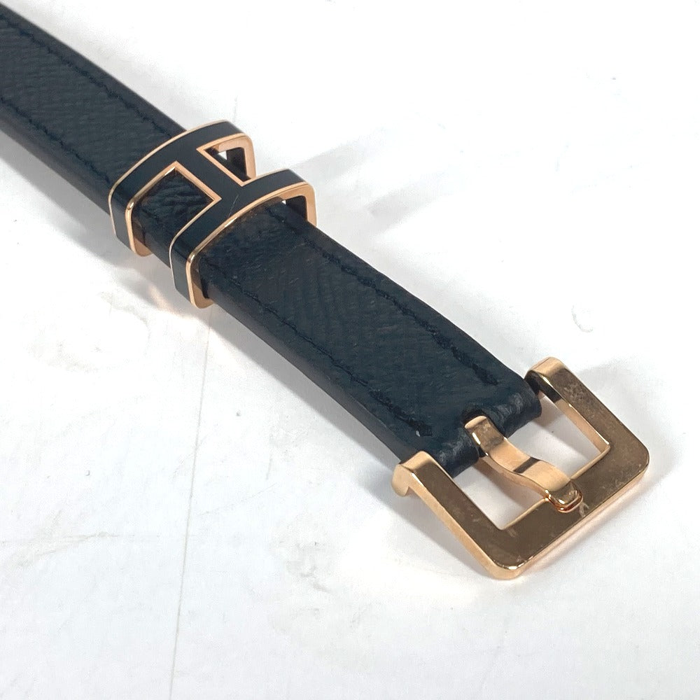 HERMES belt Epsom black H logo Belt Pop H 15 Women 75 Used Authentic