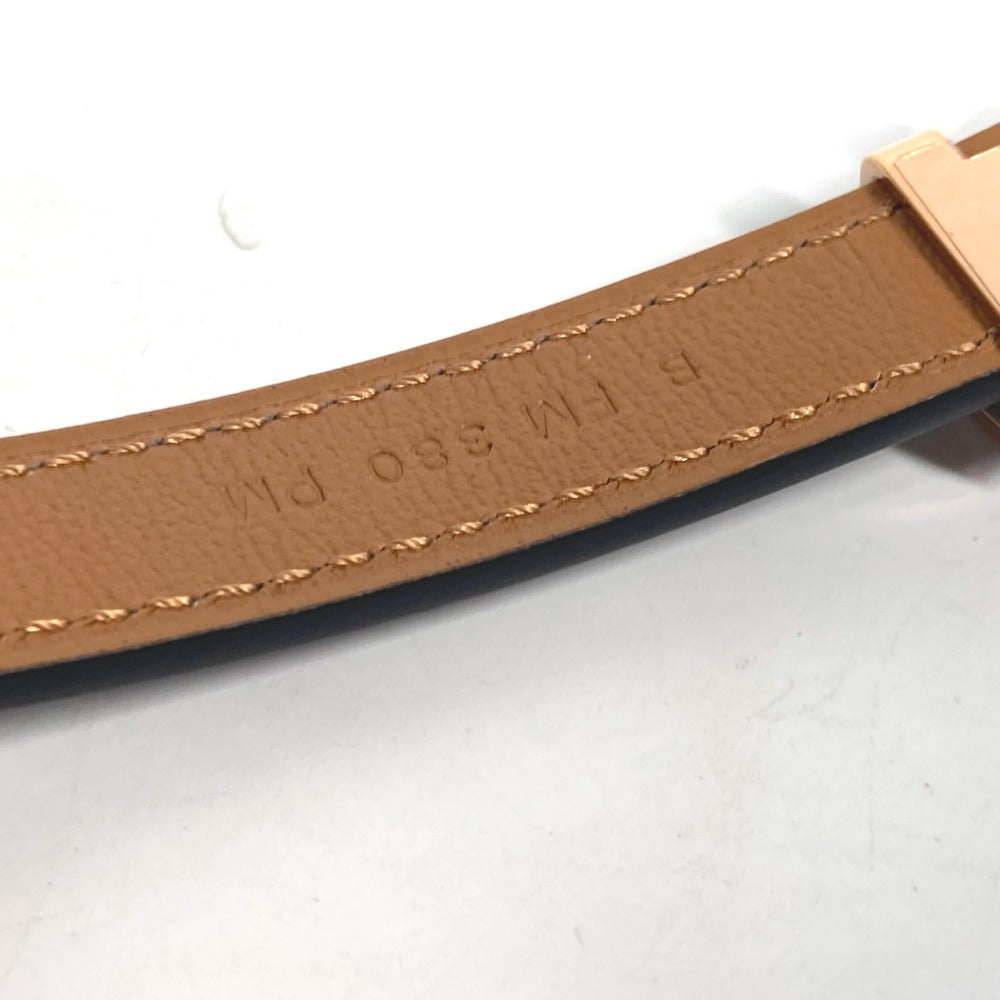 HERMES belt Epsom black H logo Belt Pop H 15 Women 75 Used Authentic