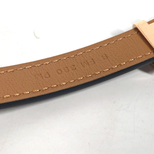 HERMES belt Epsom black H logo Belt Pop H 15 Women 75 Used Authentic