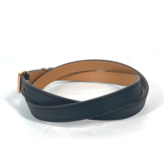 HERMES belt Epsom black H logo Belt Pop H 15 Women 75 Used Authentic