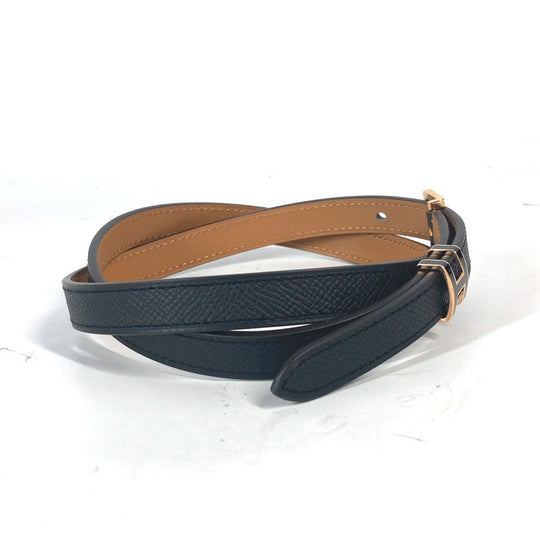 HERMES belt Epsom black H logo Belt Pop H 15 Women 75 Used Authentic