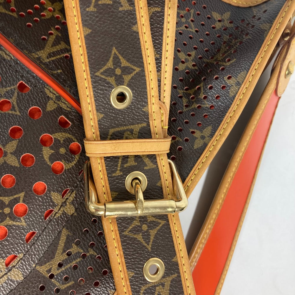 LOUIS VUITTON Shoulder Bag M95174 Monogram canvas Brown x orange Monogram Perfo Punching Musette Women Used Authentic