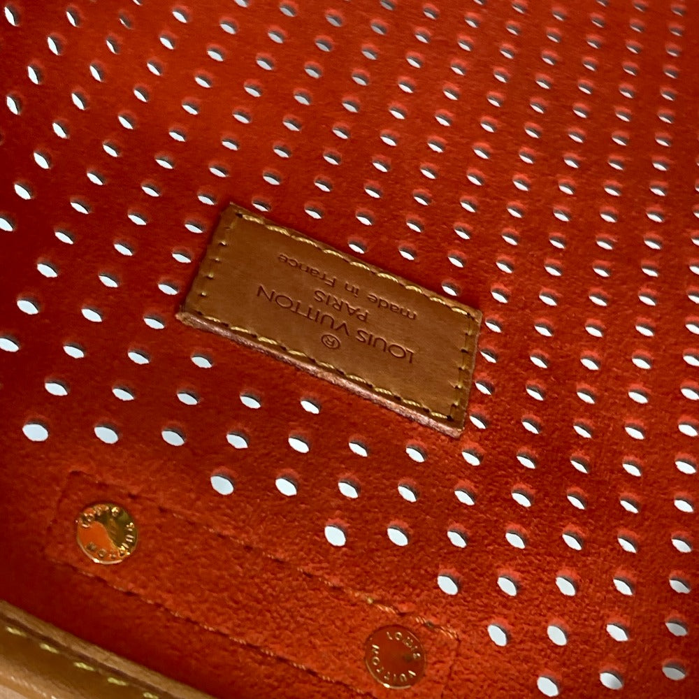 LOUIS VUITTON Shoulder Bag M95174 Monogram canvas Brown x orange Monogram Perfo Punching Musette Women Used Authentic