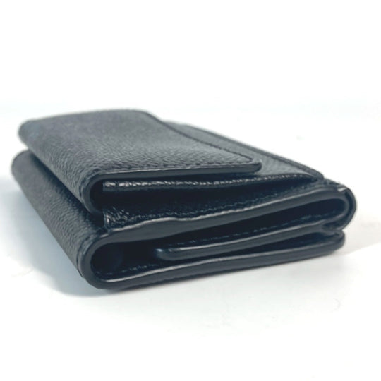 Maison Margiela Trifold wallet SA2UI0005 leather black 4stitch unisex(Unisex) Used Authentic