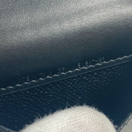Maison Margiela Trifold wallet SA2UI0005 leather black 4stitch unisex(Unisex) Used Authentic