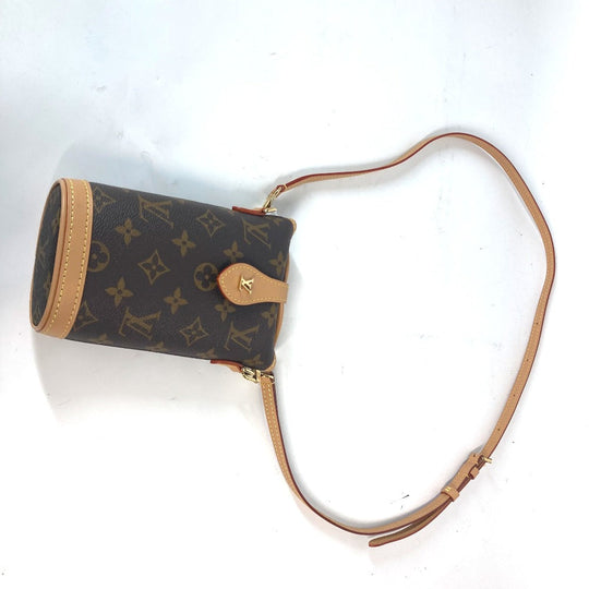 LOUIS VUITTON Shoulder Bag M80874 Monogram canvas Brown Monogram fold me pouch