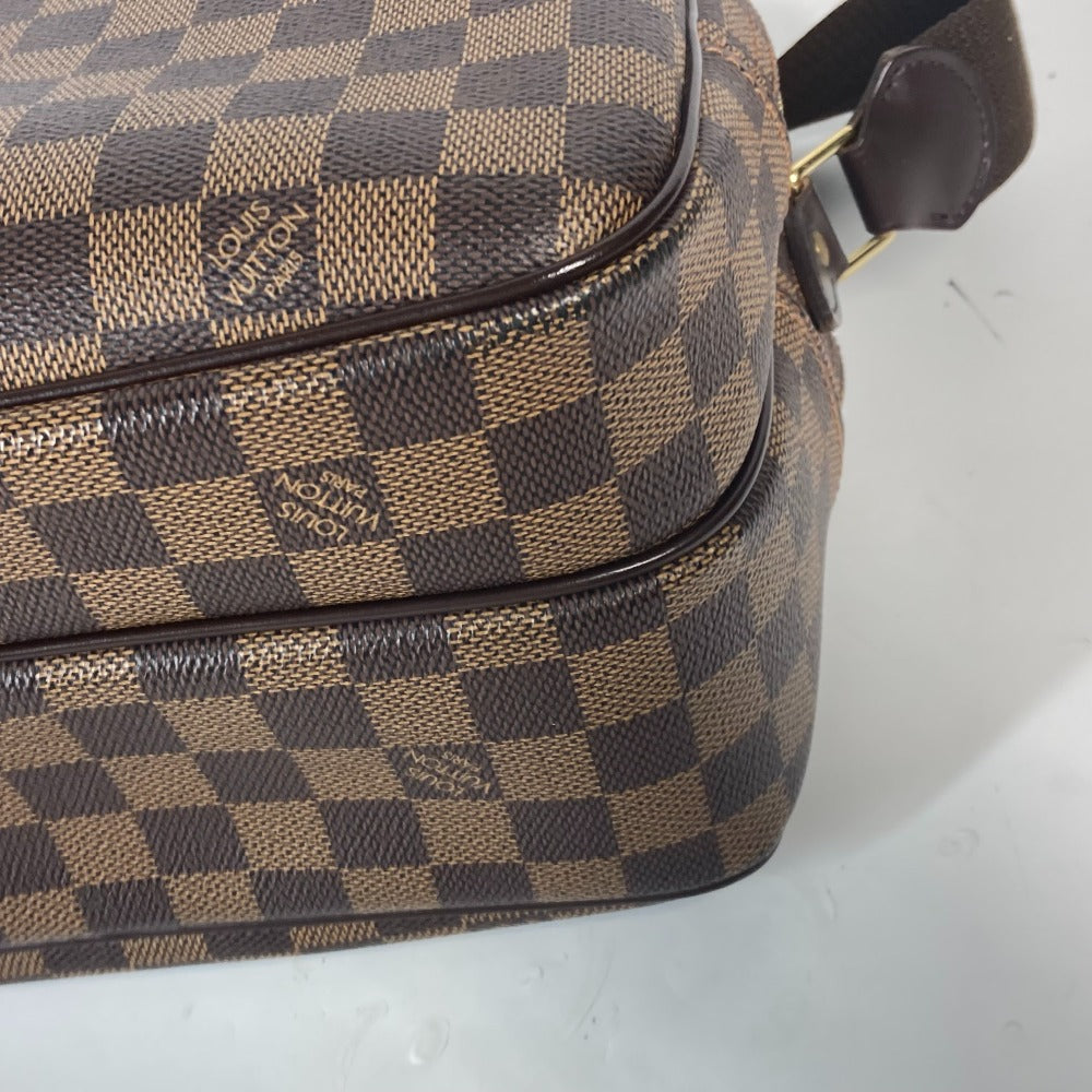 LOUIS VUITTON Shoulder Bag N45253 Damier canvas Brown Damier Reporter PM unisex(Unisex) Used Authentic