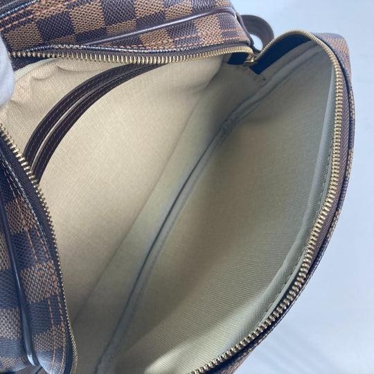 LOUIS VUITTON Shoulder Bag N45253 Damier canvas Brown Damier Reporter PM unisex(Unisex) Used Authentic