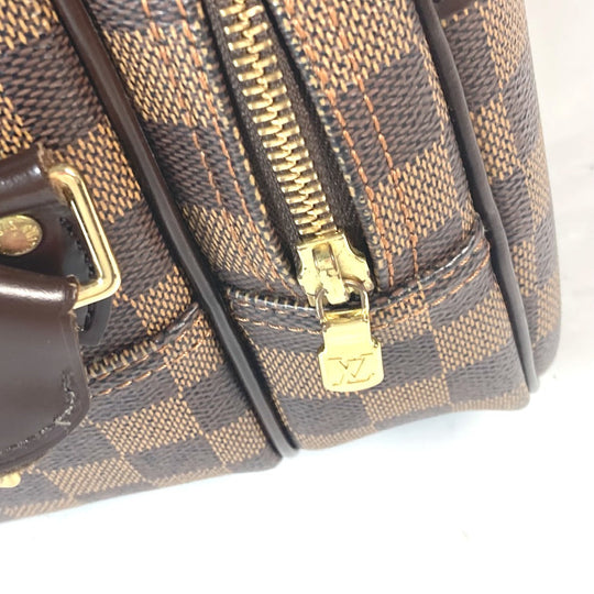 LOUIS VUITTON Shoulder Bag N45253 Damier canvas Brown Damier Reporter PM unisex(Unisex) Used Authentic
