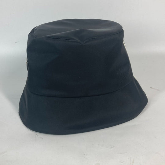 PRADA hat 2HC137 Nylon black Triangle With logo Three Stripes adidas adidas collaboration unisex(Unisex) S Used Authentic