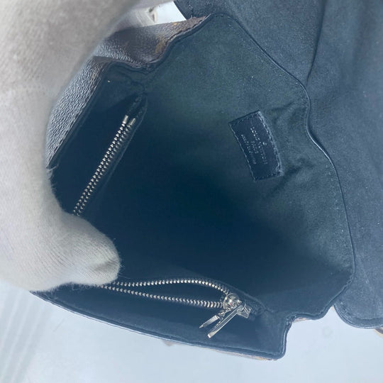LOUIS VUITTON Shoulder Bag M43532 Monogram Canvas, Epi Leather black Epi Monogram Kansai Yamamoto pochette kabuki mask Women Used Authentic