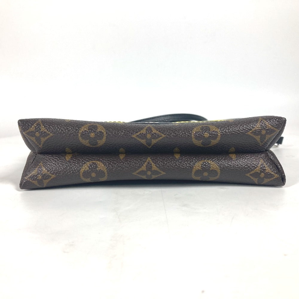 LOUIS VUITTON Shoulder Bag M43532 Monogram Canvas, Epi Leather black Epi Monogram Kansai Yamamoto pochette kabuki mask Women Used Authentic