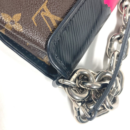 LOUIS VUITTON Shoulder Bag M43532 Monogram Canvas, Epi Leather black Epi Monogram Kansai Yamamoto pochette kabuki mask Women Used Authentic