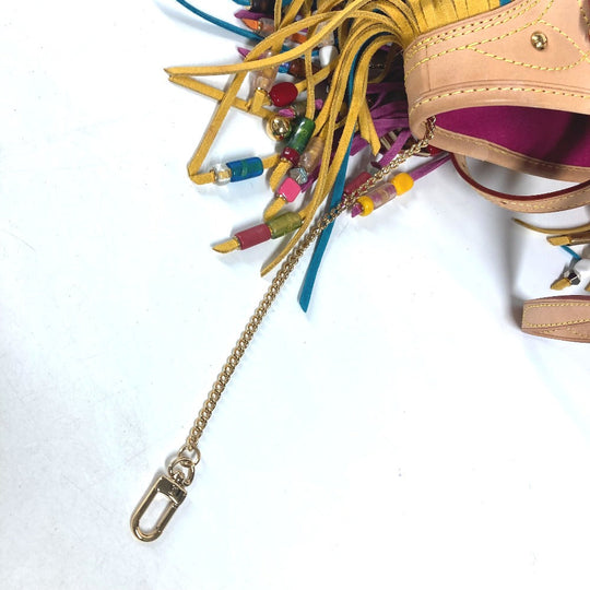 LOUIS VUITTON Shoulder Bag M40109 Monogram multicolor canvas white Monogram multicolor Bucket Flange Women Used Authentic
