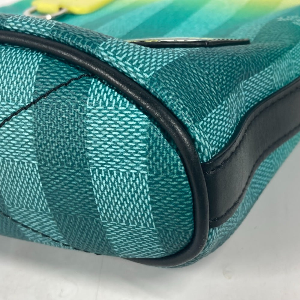 LOUIS VUITTON Shoulder Bag M59920 , Damier stripe canvas green Damier stripe Sac Maran unisex(Unisex) Used Authentic