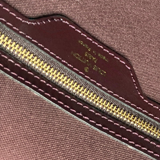 LOUIS VUITTON Shoulder Bag M30826 Taiga Leather purple Taiga Yaranga mens Used Authentic