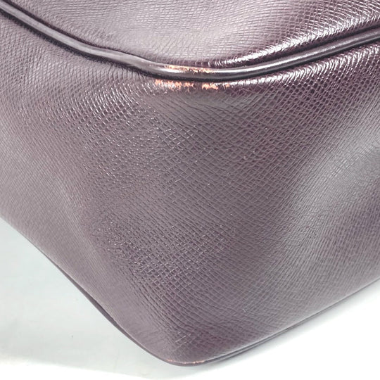 LOUIS VUITTON Shoulder Bag M30826 Taiga Leather purple Taiga Yaranga mens Used Authentic