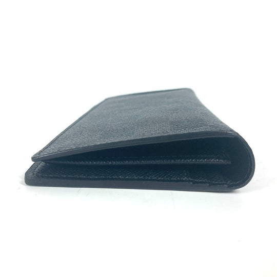 LOUIS VUITTON Long Wallet Purse N62665 Damier Grafitto Canvas black Damier Grafitte Portefeuille Brazza unisex(Unisex) Used Authentic