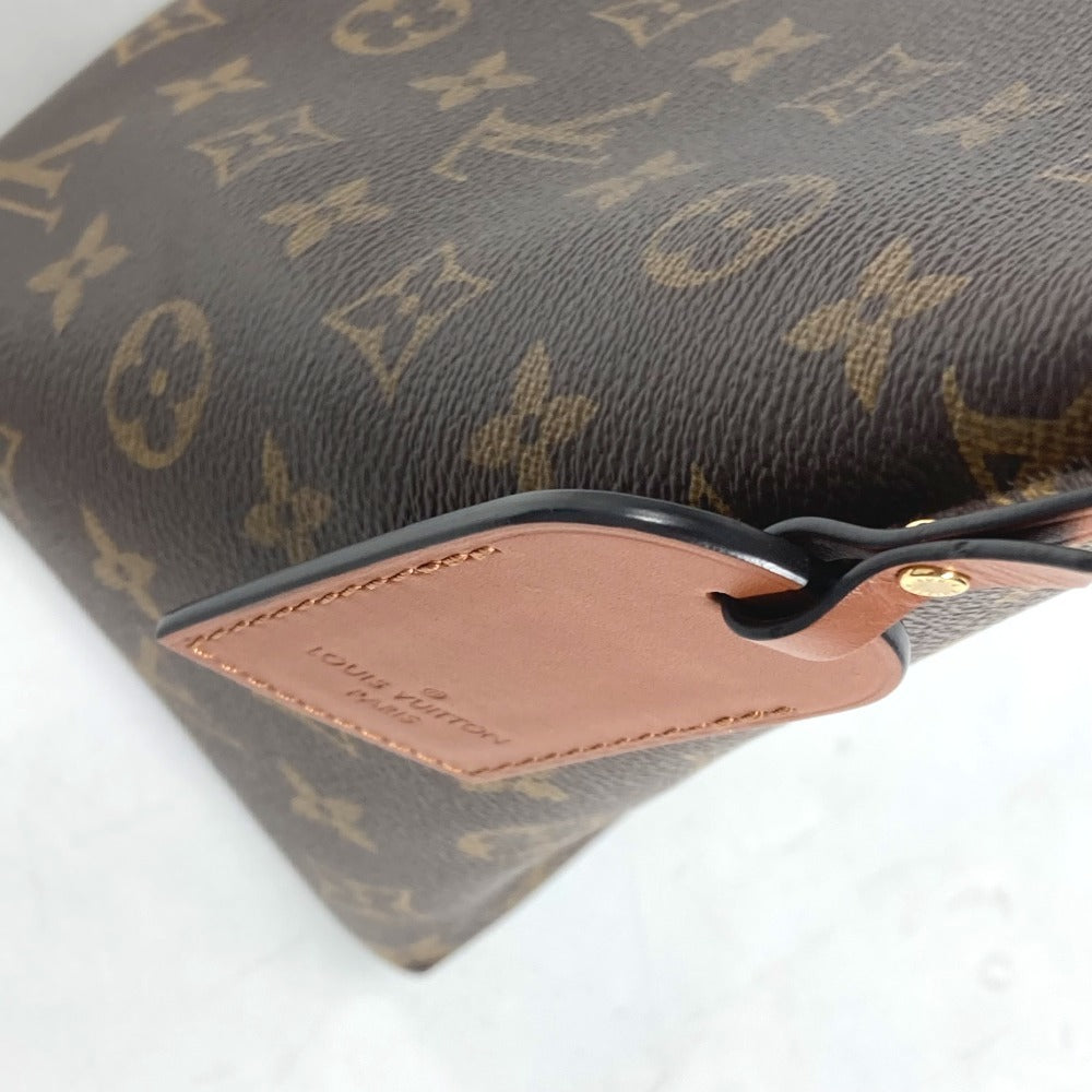 LOUIS VUITTON Shoulder Bag M43948 Monogram canvas Brown Monogram V Tote BB Women Used Authentic