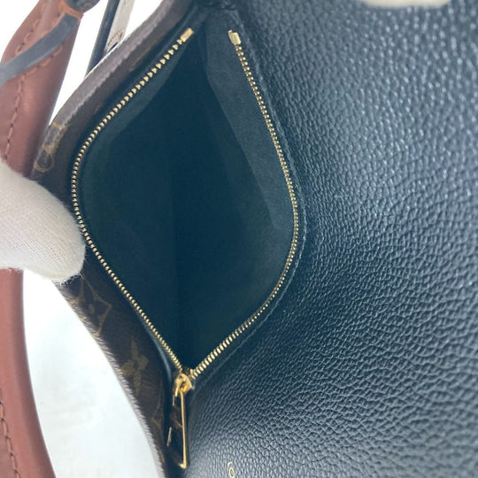 LOUIS VUITTON Shoulder Bag M43948 Monogram canvas Brown Monogram V Tote BB Women Used Authentic