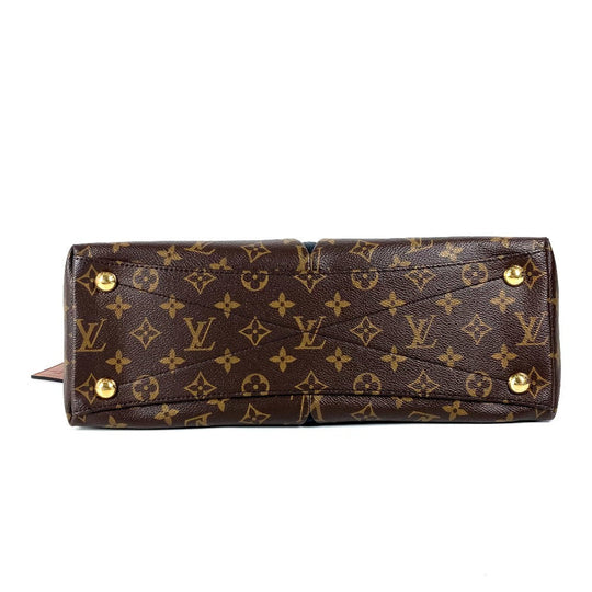 LOUIS VUITTON Shoulder Bag M43948 Monogram canvas Brown Monogram V Tote BB Women Used Authentic