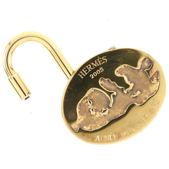 HERMES Cadena Plated Gold gold Mediterranean 2003 ANNEE MEDITERRANEE Women(Unisex) Used Authentic