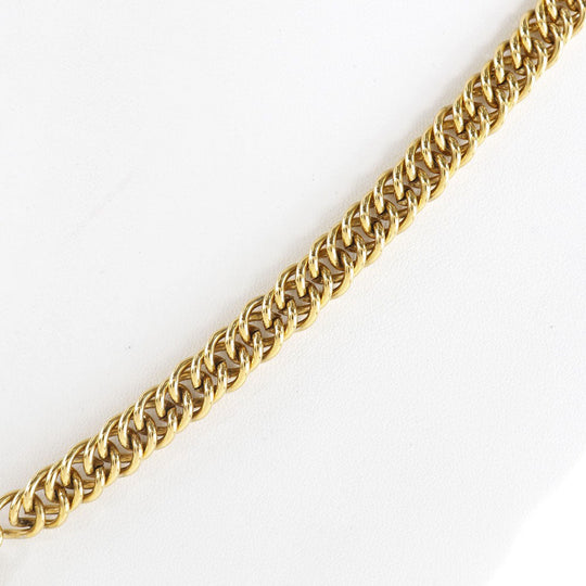 CHANEL Necklace Plated Gold gold coin 31 RUE CAMBON Women Used Authentic