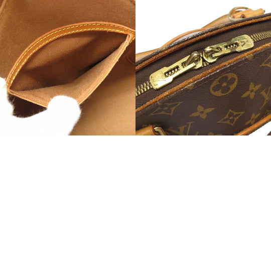 LOUIS VUITTON Handbag M51126 Monogram canvas Brown Monogram EllipseMM Women Used Authentic