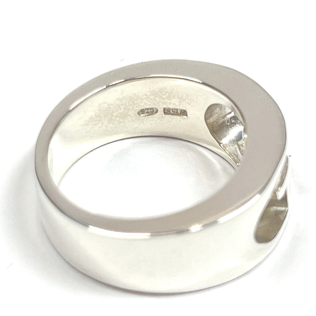 GUCCI Ring Silver925 Silver GG logo