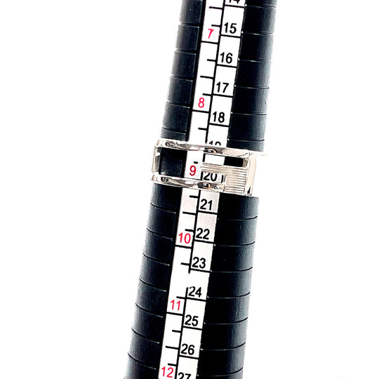 GUCCI Ring Silver925 Silver Branded Cutout G mens(Unisex) 21 Used Authentic