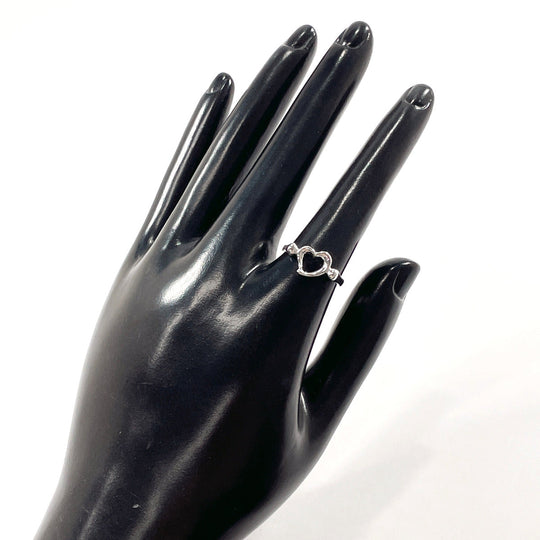 TIFFANY&Co. Ring Silver925 Silver El Saperetti Open heart Women Used Authentic